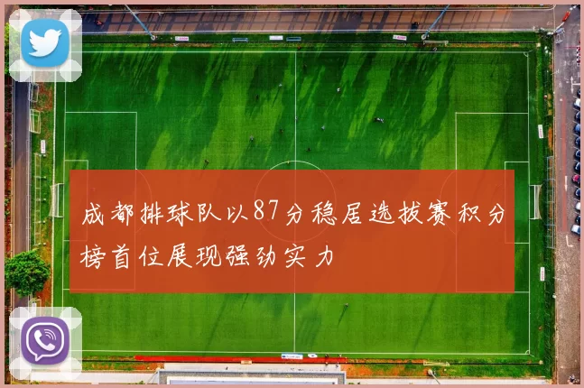 成都排球队以87分稳居选拔赛积分榜首位展现强劲实力